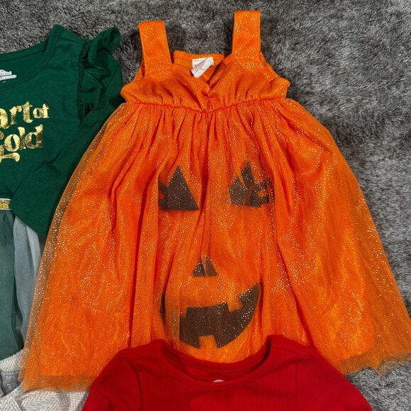 0-12 Month Baby Girl Dress Bundle Of 6 - Picture 2 of 5